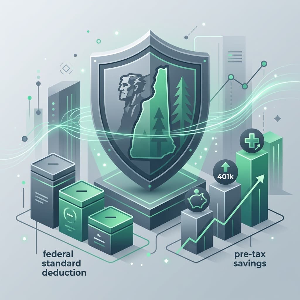 Overview of New Hampshire tax environment and standard deductions