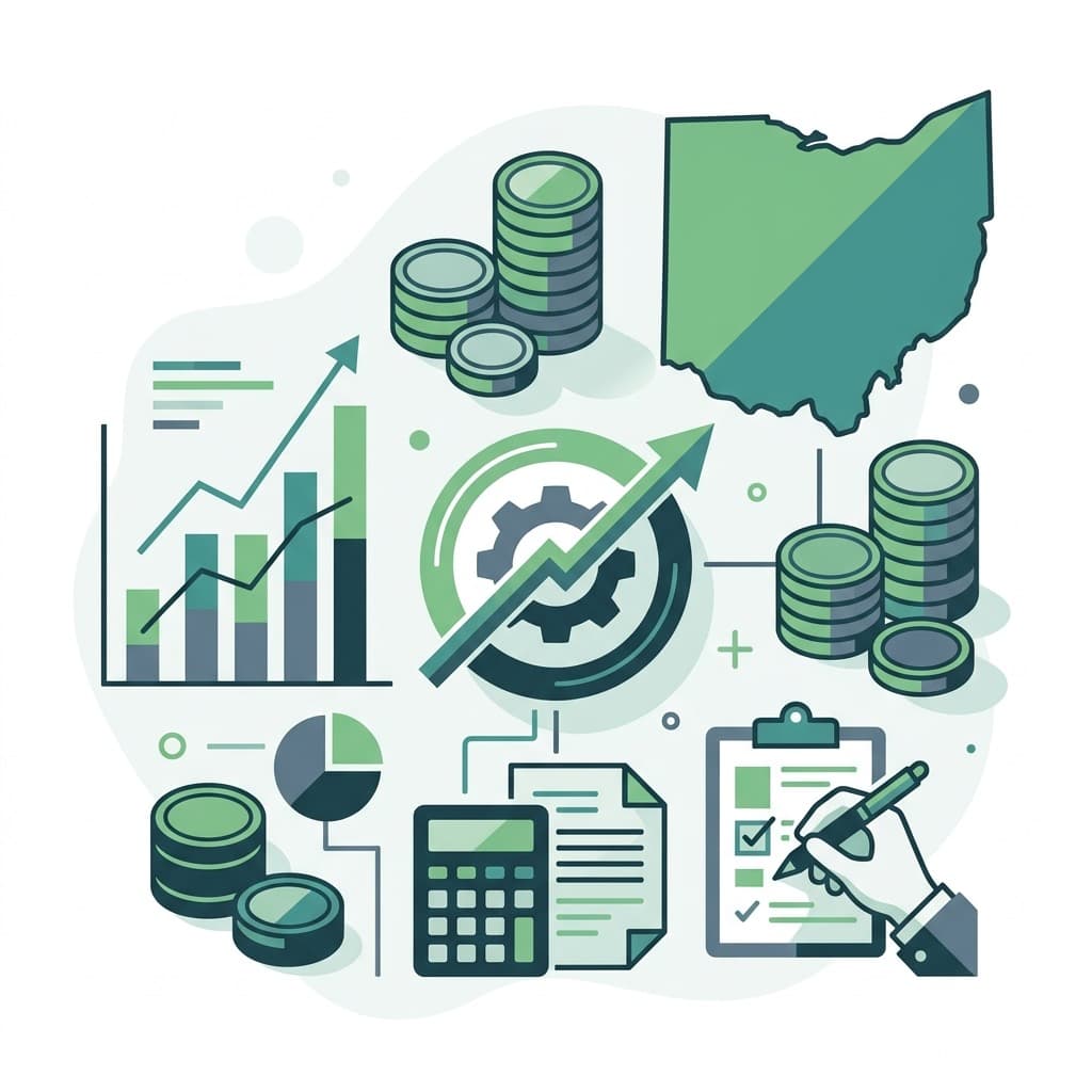 Overview of Ohio state income tax exemptions and progressive thresholds