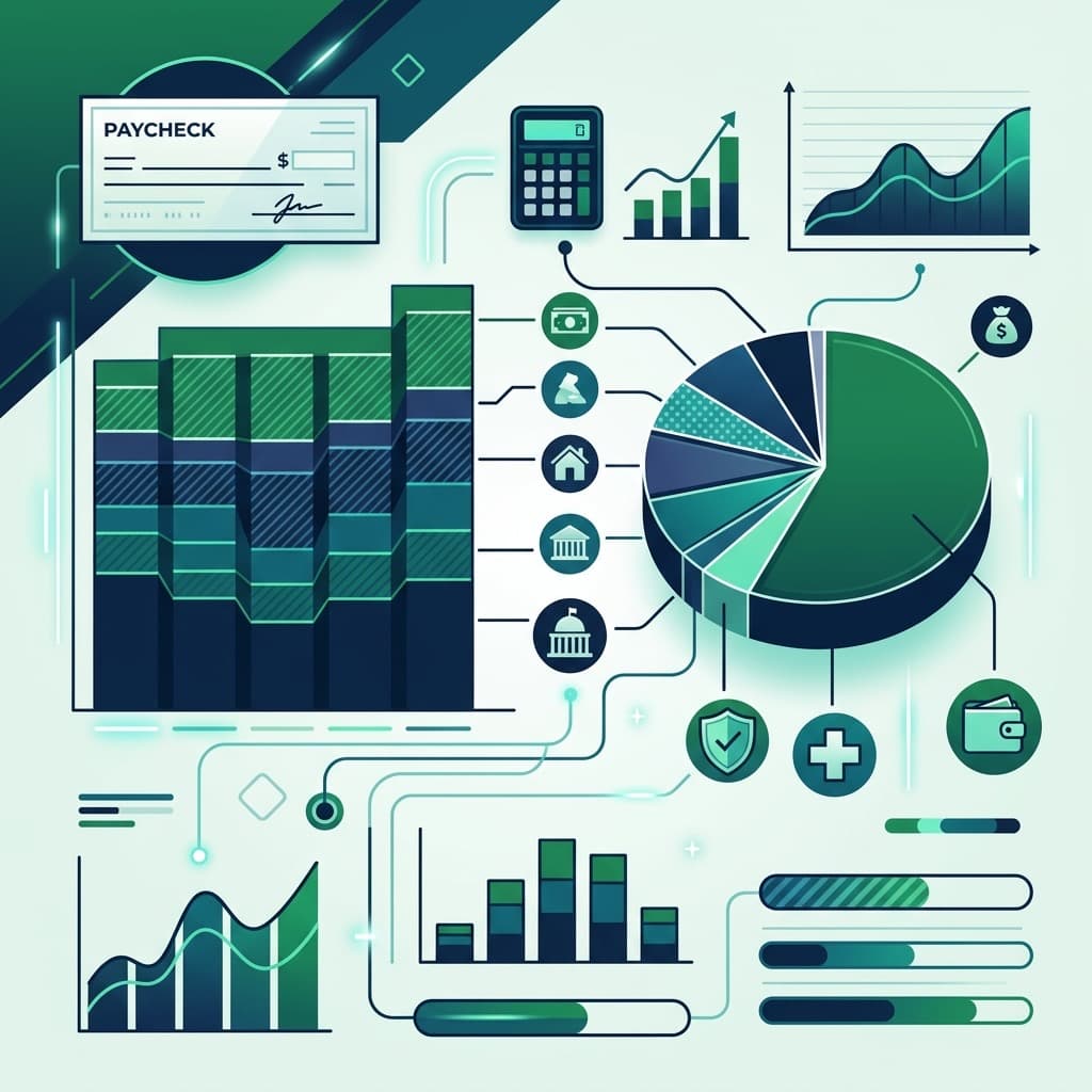 Oregon Paycheck Tax Distribution Summary Chart