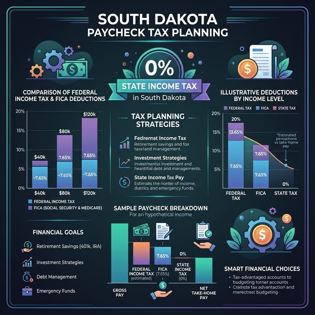 South Dakota Tax Planning and Breakdown Illustration