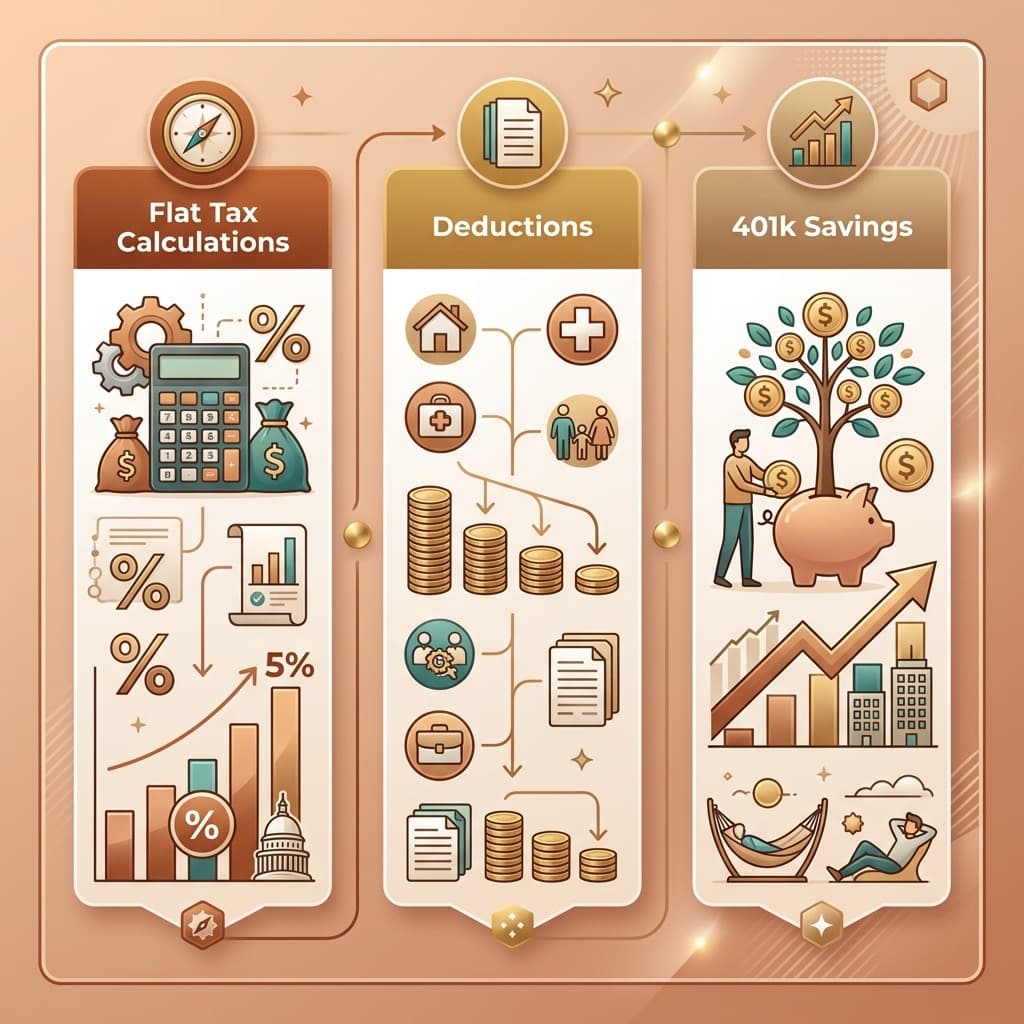Utah Tax Planning and Deduction Infographic