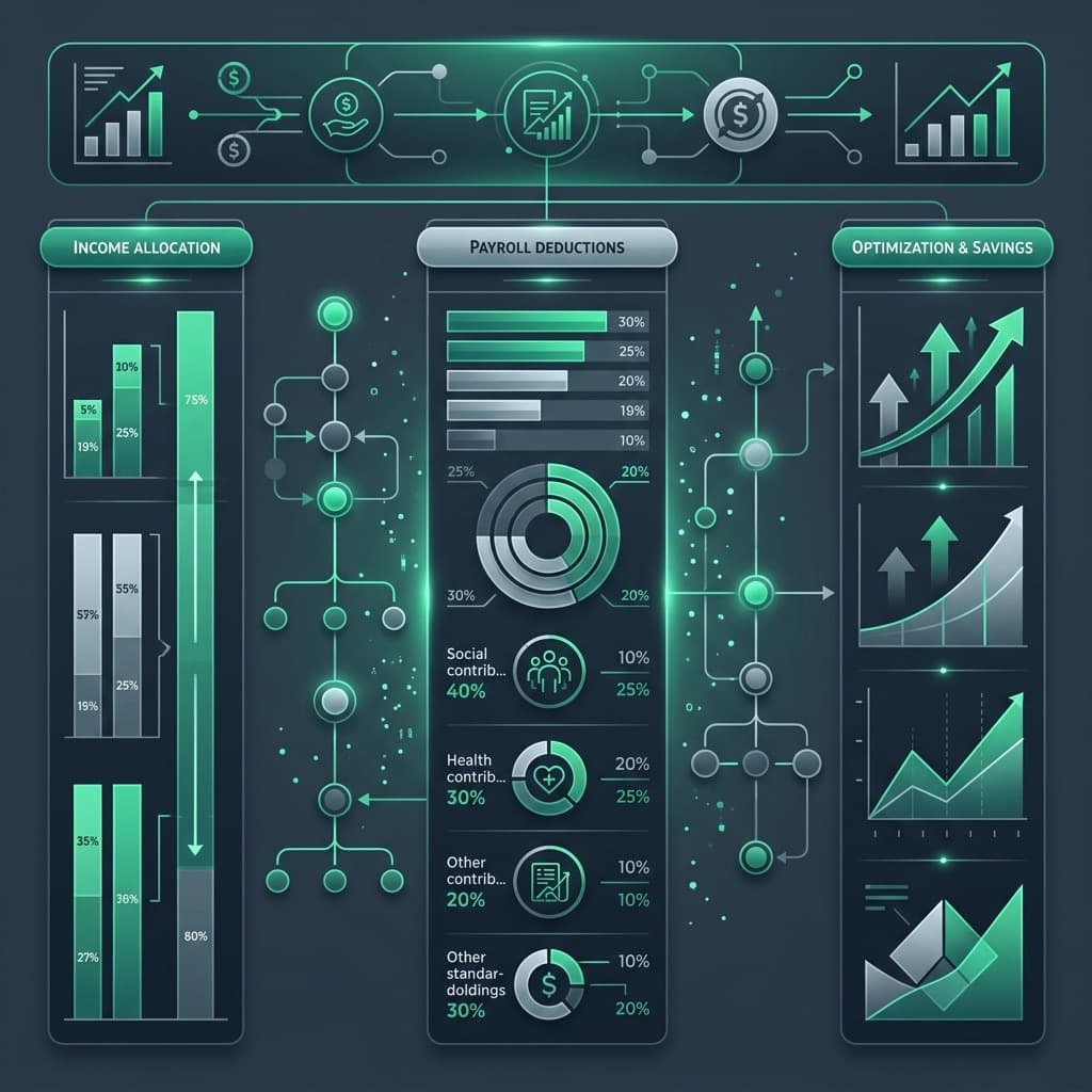 Washington State Tax Planning and Payroll Deductions Infographic
